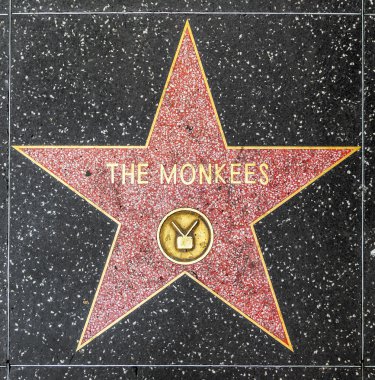 monkee yıldızı Hollywood walk of fame