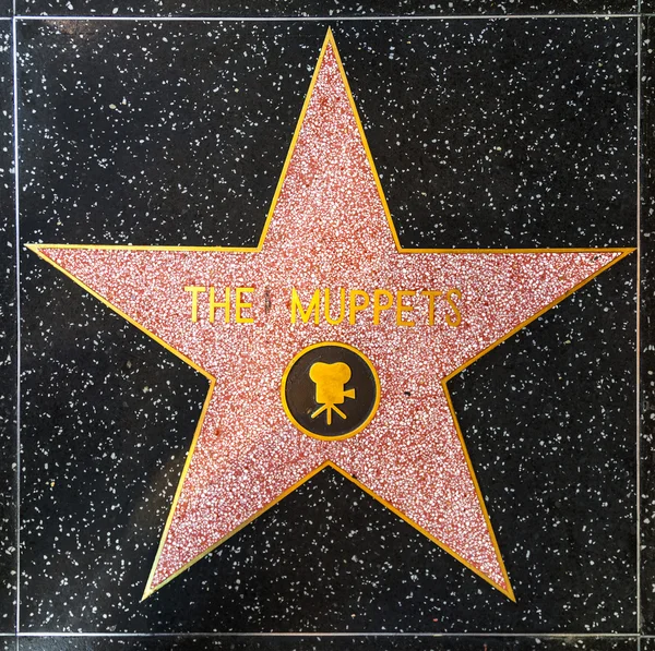 La stella dei Muppets sulla Hollywood Walk of Fame — Foto Stock
