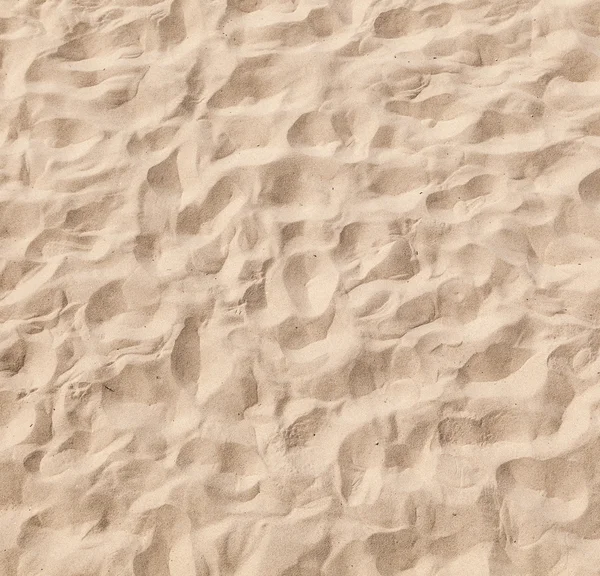 Mönster av fin sand av naturen vid stranden — Stockfoto