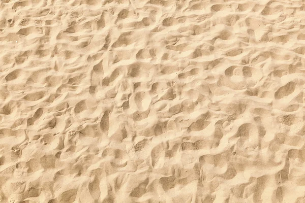 Mönster av fin sand av naturen vid stranden — Stockfoto