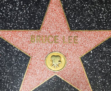 Bruce Lee yıldızı hollywood Şöhret Kaldırımı