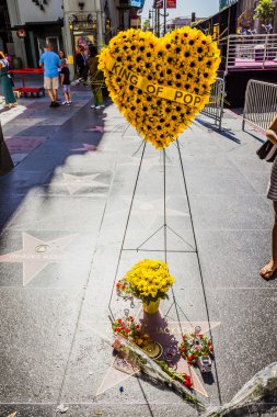 Michael jackson hollywood walk on yıldız