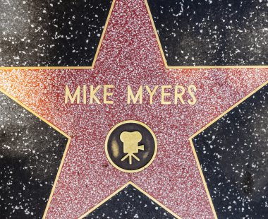 Mike myers yıldızı hollywood Şöhret Kaldırımı