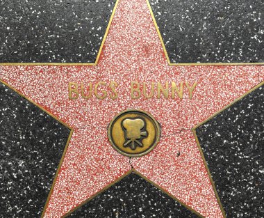 hollywood Şöhret Kaldırımı'nda hataları bunnys yıldız