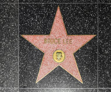 Bruce Lee yıldızı hollywood Şöhret Kaldırımı