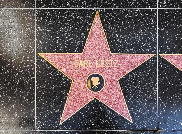 Κόμης lestz αστέρι στο hollywood με τα πόδια της φήμης — Φωτογραφία Αρχείου