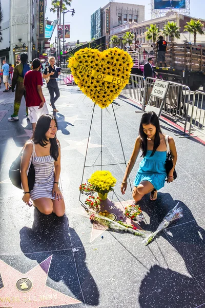 La estrella de Michael Jackson en el Hollywood Walk —  Fotos de Stock