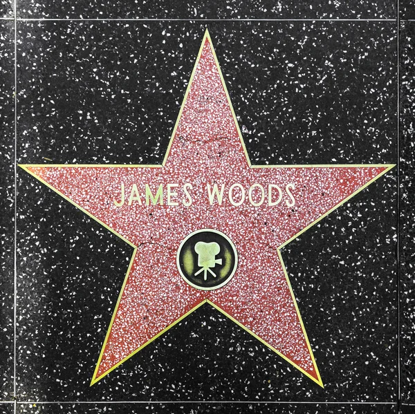 James Woods star on Hollywood Walk of Fame — Stock Photo, Image