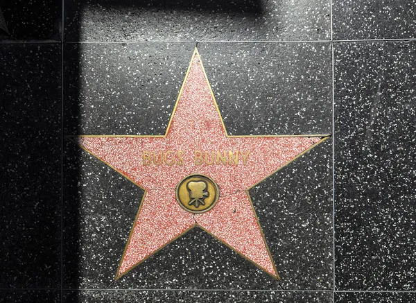 Bugs Bunnys star on Hollywood Walk of Fame — Stock Photo, Image