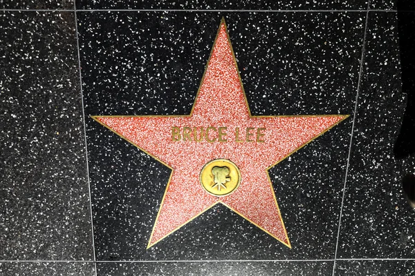 Брюса Лис зірка на Голлівудська Алея слави — стокове фото