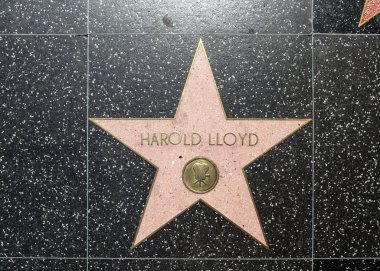 Harold lloyds yıldızı hollywood Şöhret Kaldırımı