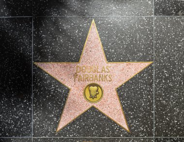 Douglas fairbanks yıldızı hollywood Şöhret Kaldırımı
