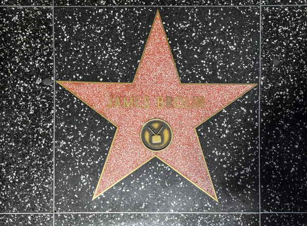 James Brolins star on Hollywood Walk of Fame — Stock Photo, Image