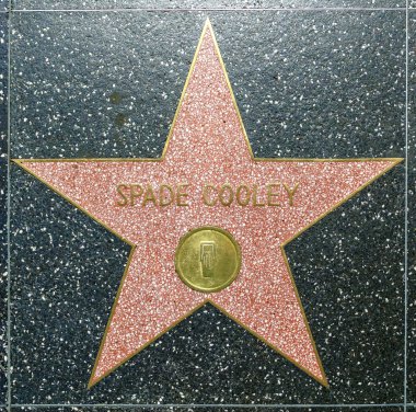hollywood Şöhret Kaldırımı'nda cooleys yıldız küreği