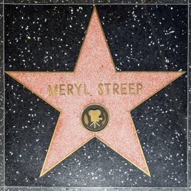 Meryl Streeps star on Hollywood Walk of Fame