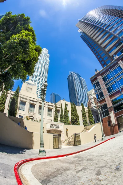 Folkebibliotek i sentrum av Los Angeles – stockfoto
