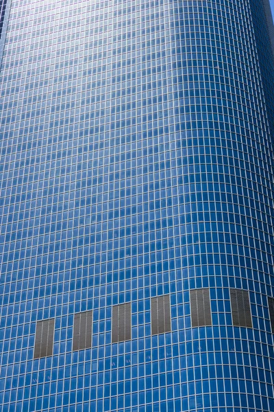 Fassade eines Wolkenkratzers in der Innenstadt los angeles — Stockfoto