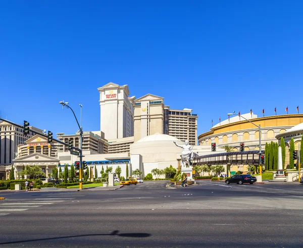 Caesar 's Palace on the Vegas Strip in Las Vegas — стоковое фото