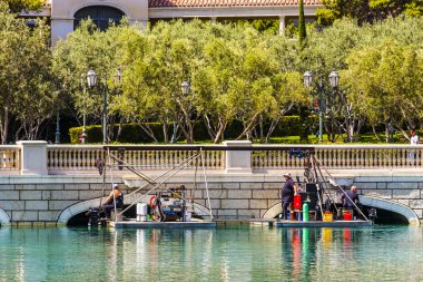 dalgıçlar lüks hotel bellagio göl temiz