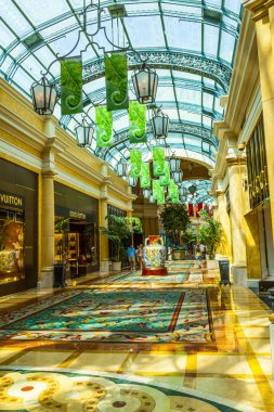 Forum Shops mall in Las Vegas clipart