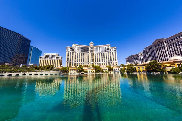 Luxury hotel Bellagio in Las Vegas — Stock Photo, Image