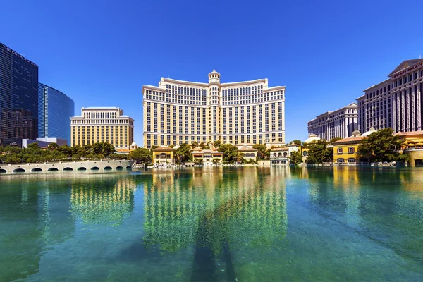 Luxury hotel Bellagio in Las Vegas — Stock Photo, Image