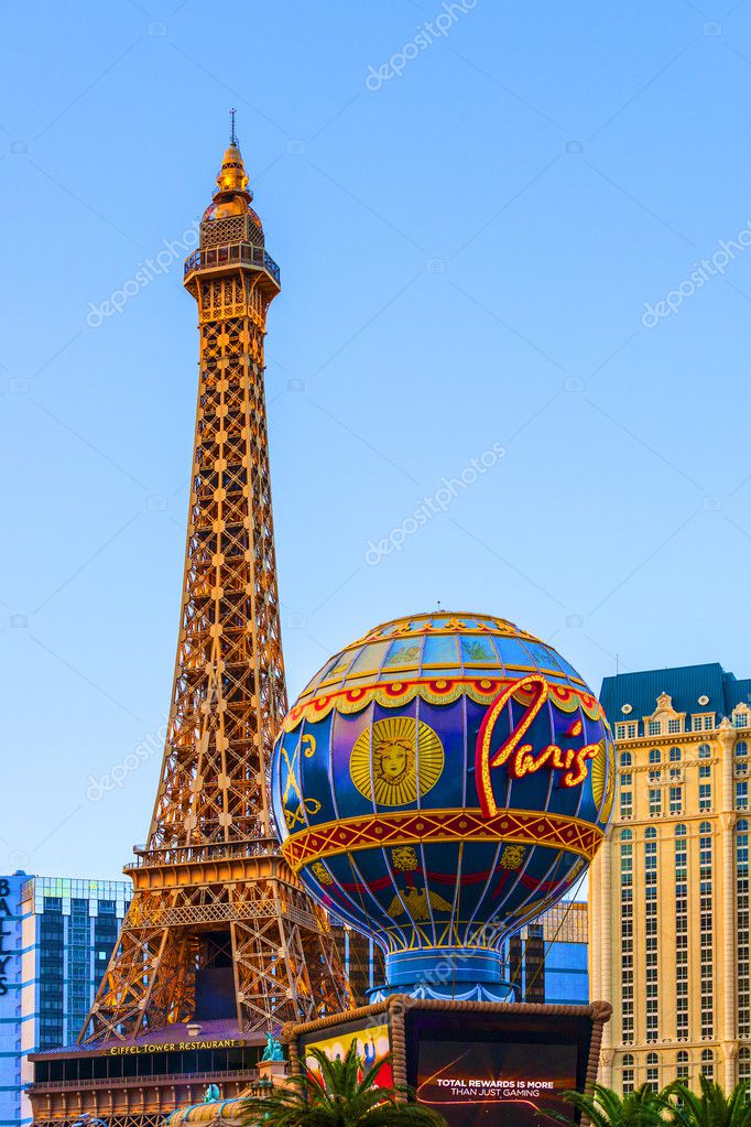Las Vegas, Paris Las Vegas Hotel Editorial Photography - Image of
