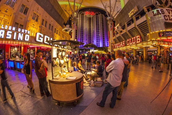 Las Vegas, Nevada, éjjel a Fremont Street — Stock Fotó