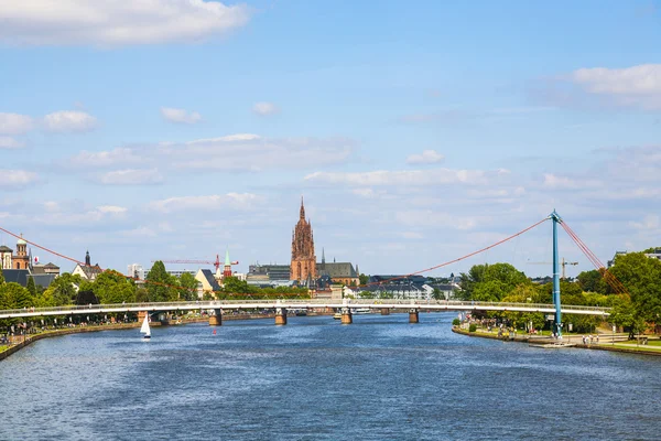 Міста Франкфурт, Німеччина — стокове фото