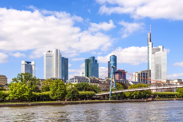 Ciudad de Frankfurt, Alemania — Foto de Stock
