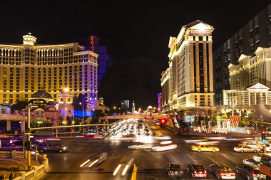 las vegas strip, gece