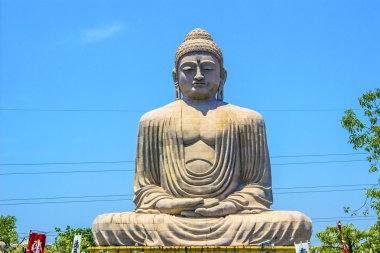 bodhgaya, bihar, Hindistan'da dev Buda.
