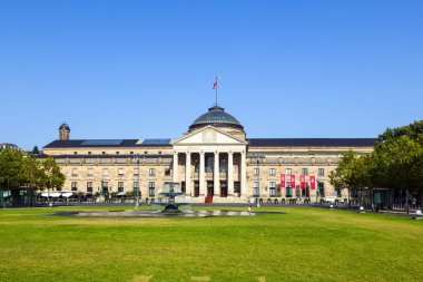 ünlü tarihi casino ve kurhaus Wiesbaden'da