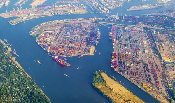 Aerial of Hamburg — Stock Photo, Image