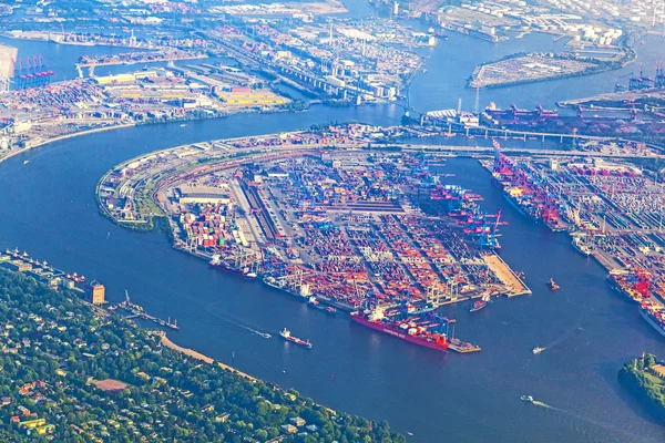 Aerial of Hamburg — Stock Photo, Image