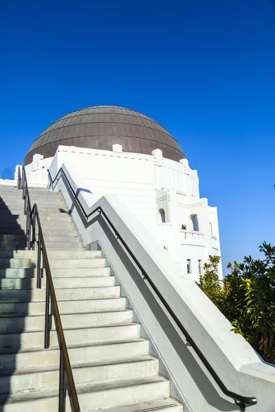 Observatório no parque Griffith em Los Angeles — Fotografia de Stock