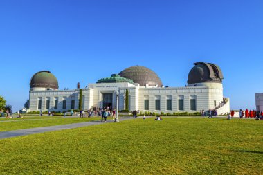 visit the Griffith observatory clipart