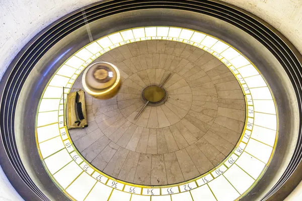 stock image Foucault pendulum in Griffith park observatory