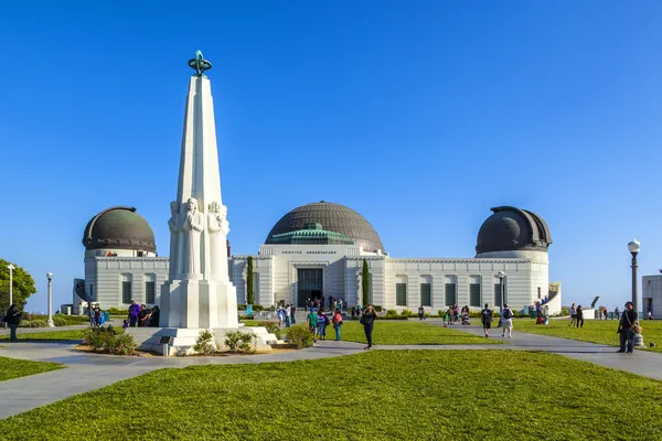 Visit the Griffith observatory — Stock Photo, Image