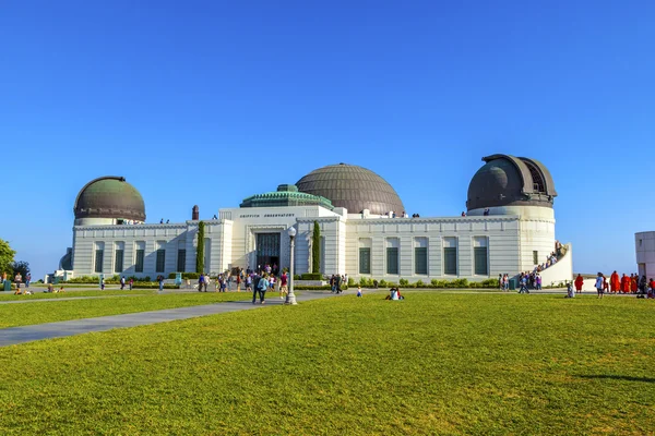 Visit the Griffith observatory — Stock Photo, Image