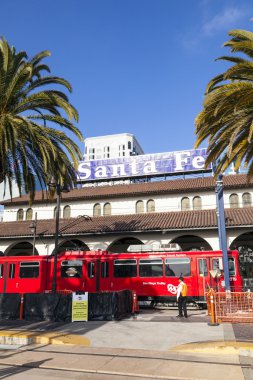 union İstasyonu'na dizel tren geldiğinde