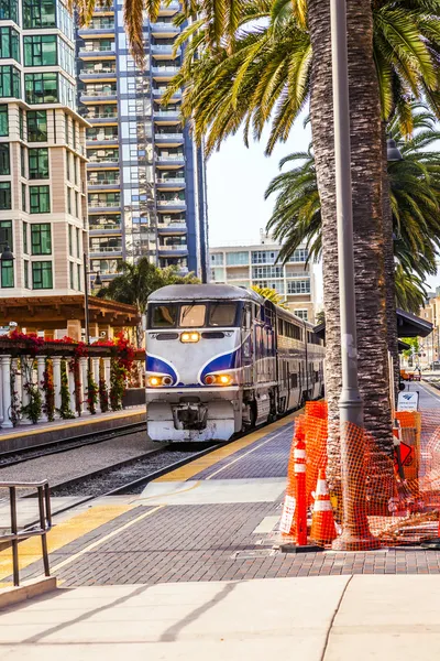 Locomotiva diesel, San Diego, California . — Foto Stock