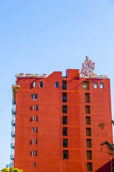 Fassade des historischen hotels st. james im gaslampenviertel in san d — Stockfoto