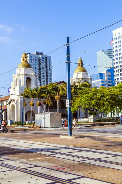 Famous Union Station in San Diego, USA — Stock Photo, Image