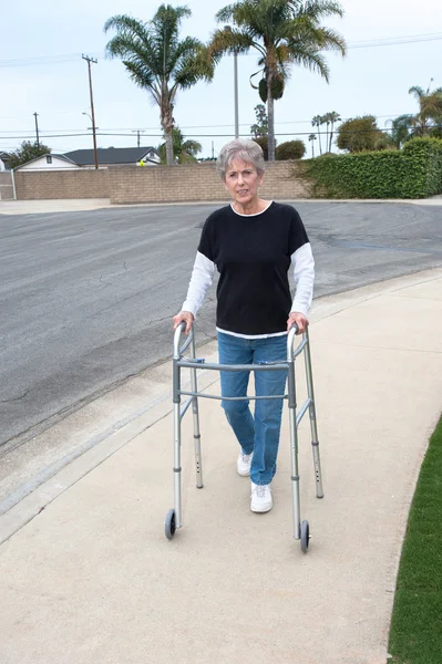 Stock image Woman walking