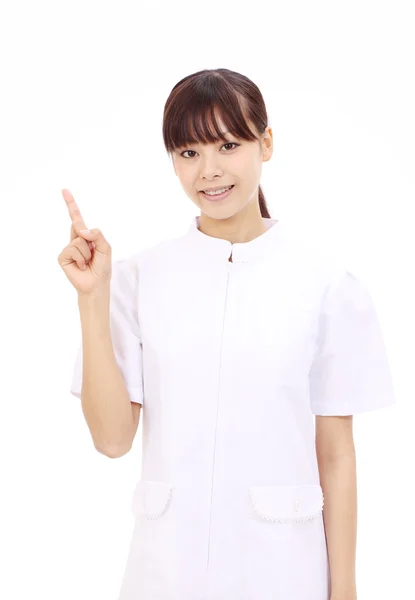 Young asian female nurse — Zdjęcie stockowe