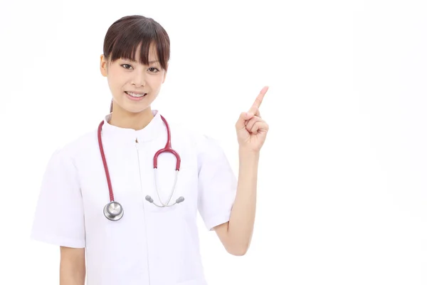 若いアジアの女性看護師 — ストック写真