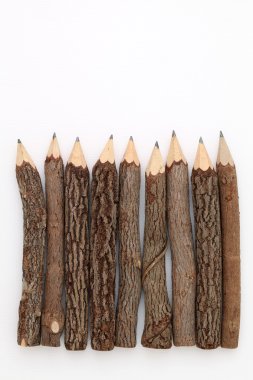 Wooden pencils clipart