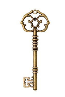 Antique key clipart