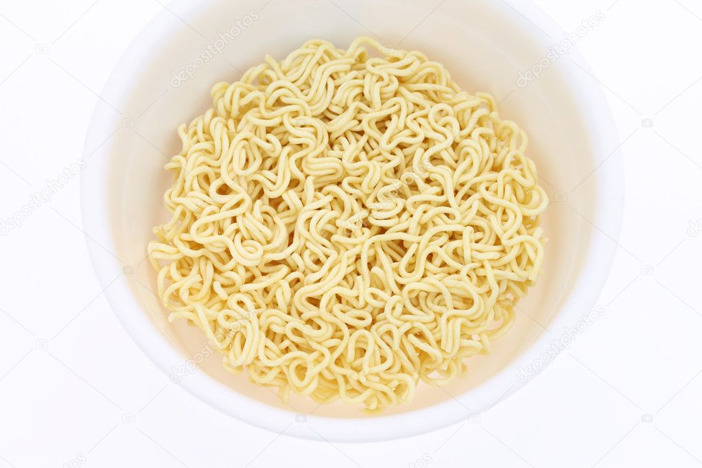 Instant noodles in cup